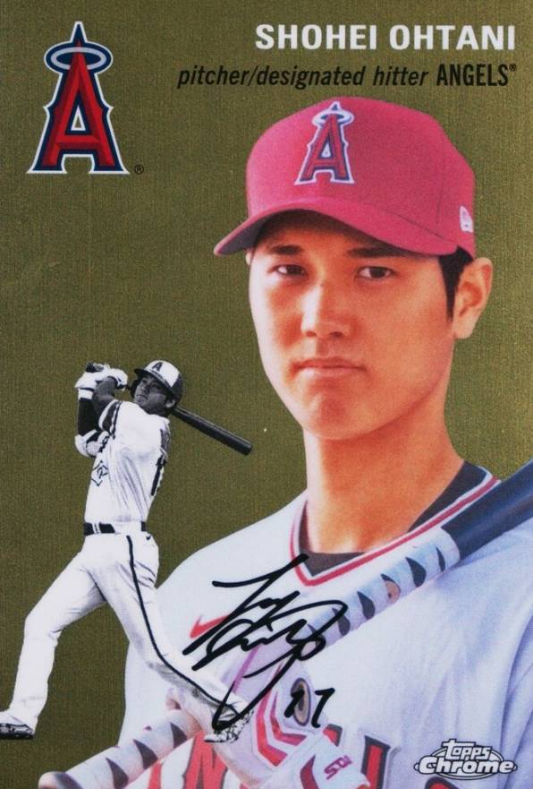 2023 Topps Chrome Platinum Anniversary Shohei Ohtani #200 Baseball Card