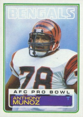 1983 Topps Anthony Munoz #240 Football Card