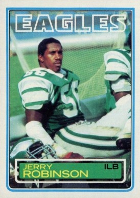 1983 Topps Jerry Robinson #146 Football Card