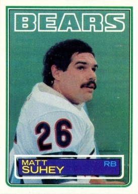 1983 Topps Matt Suhey #39 Football Card