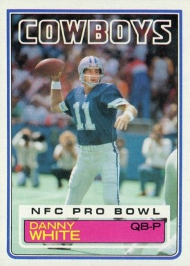 1983 Topps Danny White #56 Football Card