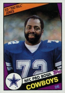 1984 Topps Ed Jones #242 Football Card