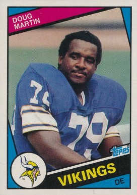 1984 Topps Doug Martin #294 Football Card