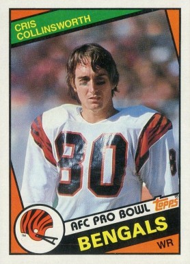 1984 Topps Cris Collinsworth #37 Football Card