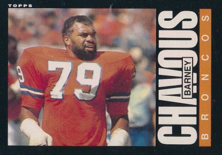 1985 Topps Barney Chavous #237 Football Card