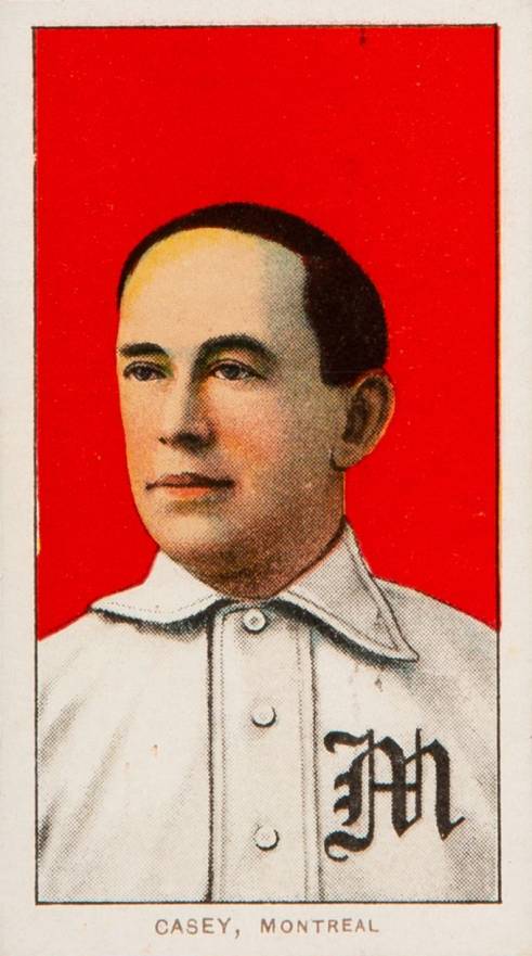 1909 White Borders Polar Bear Casey, Montreal #75 Baseball Card