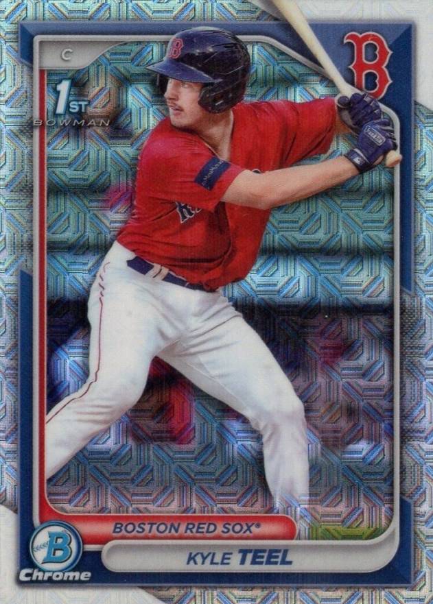 2024 Bowman Mega Box Chrome Prospects Kyle Teel #48 Baseball Card