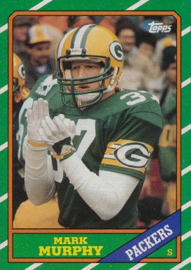 1986 Topps Mark Murphy #224 Football Card