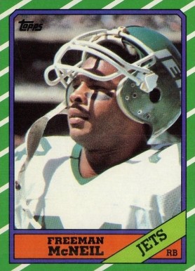 1986 Topps Freeman McNeil #96 Football Card