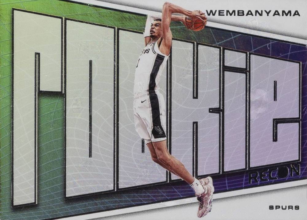 2023 Panini Recon Rookie Recon Victor Wembanyama #14 Basketball Card