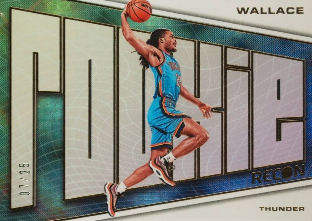 2023 Panini Recon Rookie Recon Cason Wallace #12 Basketball Card