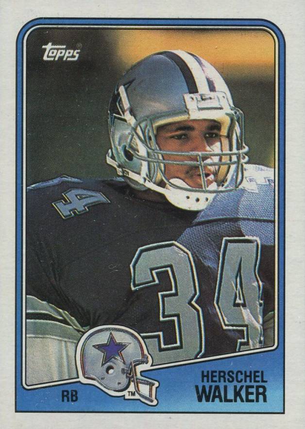 1988 Topps Herschel Walker #261 Football Card