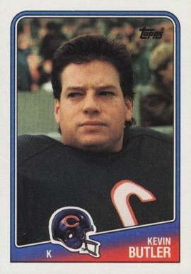 1988 Topps Kevin Butler #75 Football Card