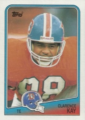 1988 Topps Clarence Kay #28 Football Card