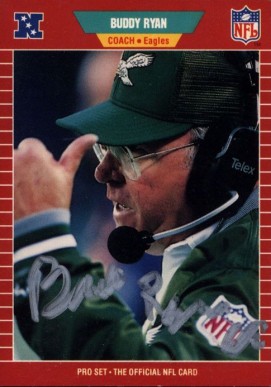 1989 Pro Set Buddy Ryan #327 Football Card