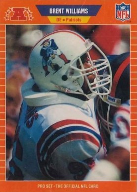 1989 Pro Set Brent Williams #250 Football Card