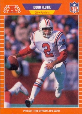 1989 Pro Set Doug Flutie #249 Football Card