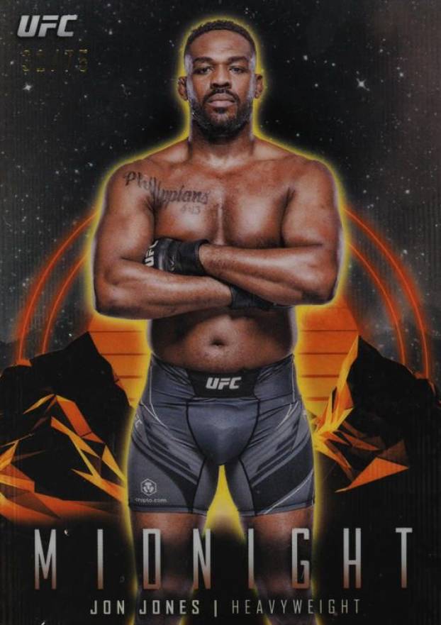 2024 Topps Midnight UFC Jon Jones #100 Other Sports Card