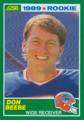 1989 Score Don Beebe #265 Football Card