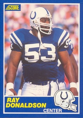 1989 Score Ray Donaldson #42 Football Card