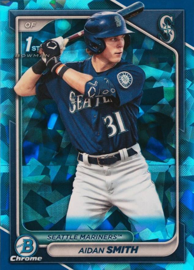 2024 Bowman Sapphire Edition Chrome Prospects Aidan Smith #BCP45 Baseball Card