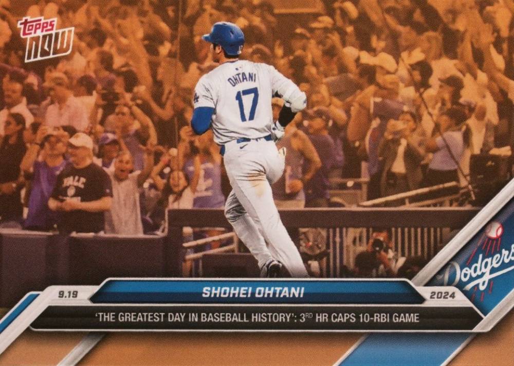 2024 Topps Now Road to Opening Day Bonus Shohei Ohtani #ODB38 Baseball Card