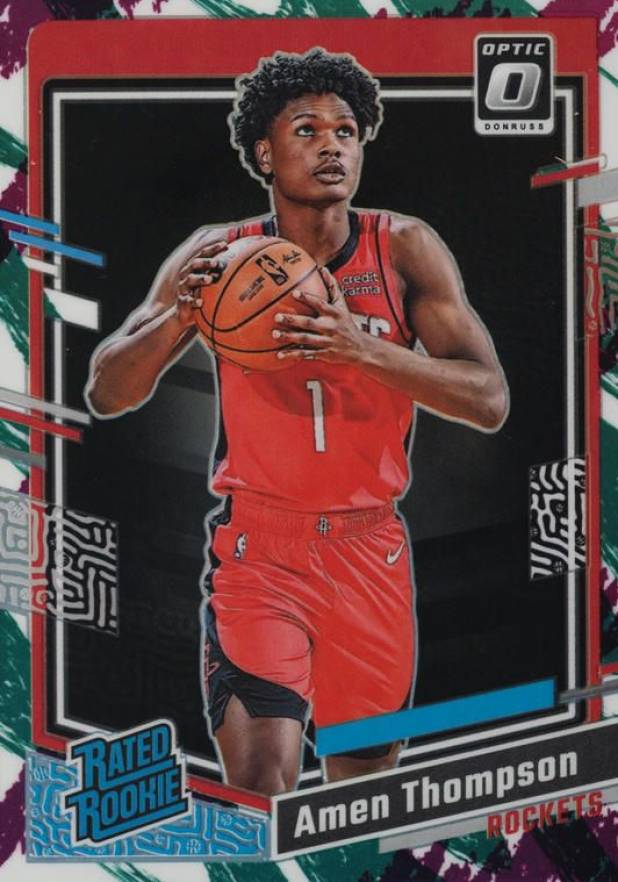 2023 Panini Donruss Optic Amen Thompson #229 Basketball Card