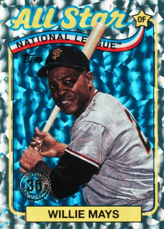 2024 Topps 1989 Topps Baseball All-Star Willie Mays #4 Baseball Card