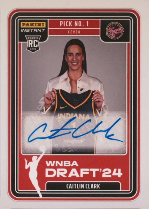 2024 Panini Instant WNBA Draft Night Caitlin Clark #DN1 Basketball Card