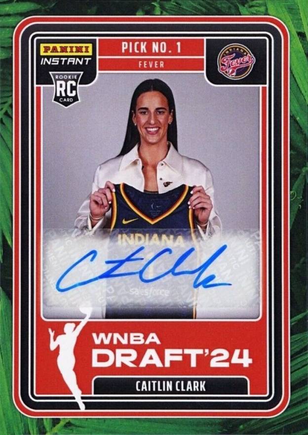 2024 Panini Instant WNBA Draft Night Caitlin Clark #DN1 Basketball Card