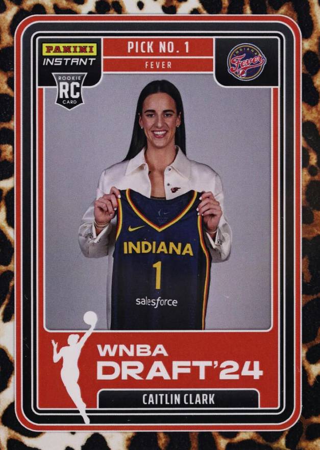 2024 Panini Instant WNBA Draft Night Caitlin Clark #DN1 Basketball Card