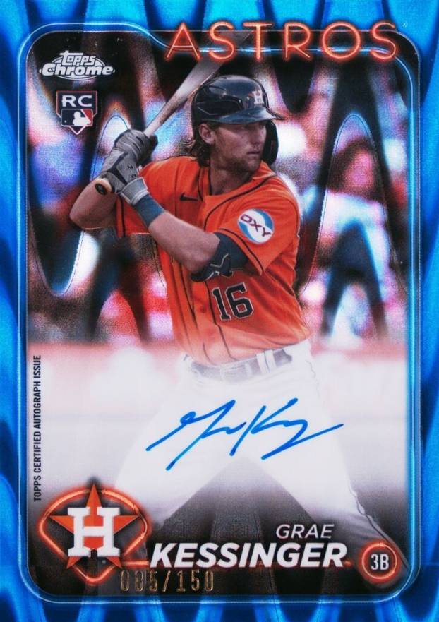 2024 Topps Chrome Rookie Autographs Grae Kessinger #RAGK Baseball Card