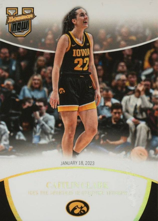 2024 Bowman U Now Caitlin Clark Collegiate Campaign Caitlin Clark #8 Basketball Card