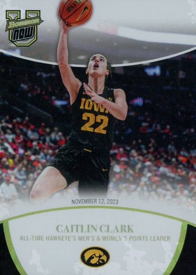 2024 Bowman U Now Caitlin Clark Collegiate Campaign Caitlin Clark #16 Basketball Card