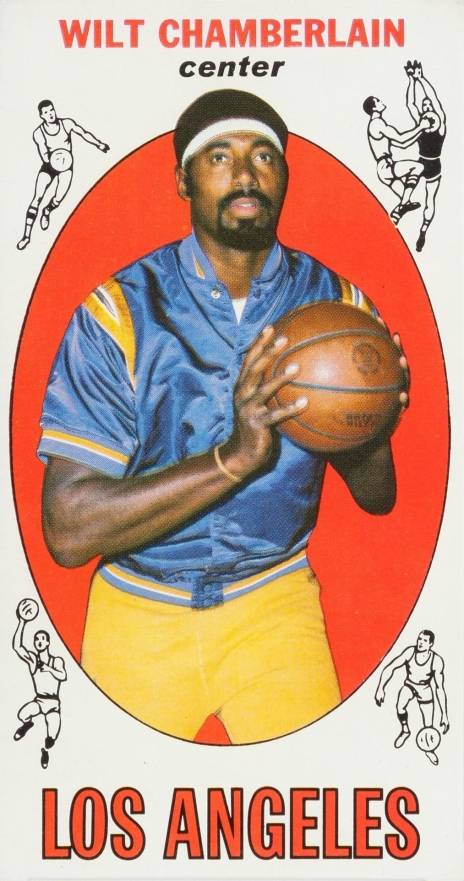 1969 Topps Wilt Chamberlain #1 Basketball Card