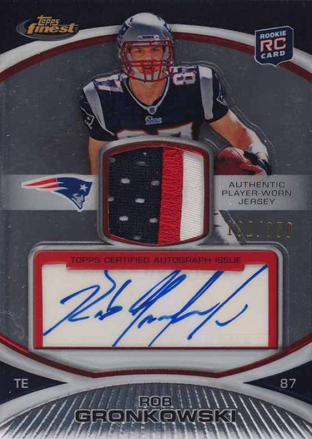 2010 Finest Rob Gronkowski #42 Football Card