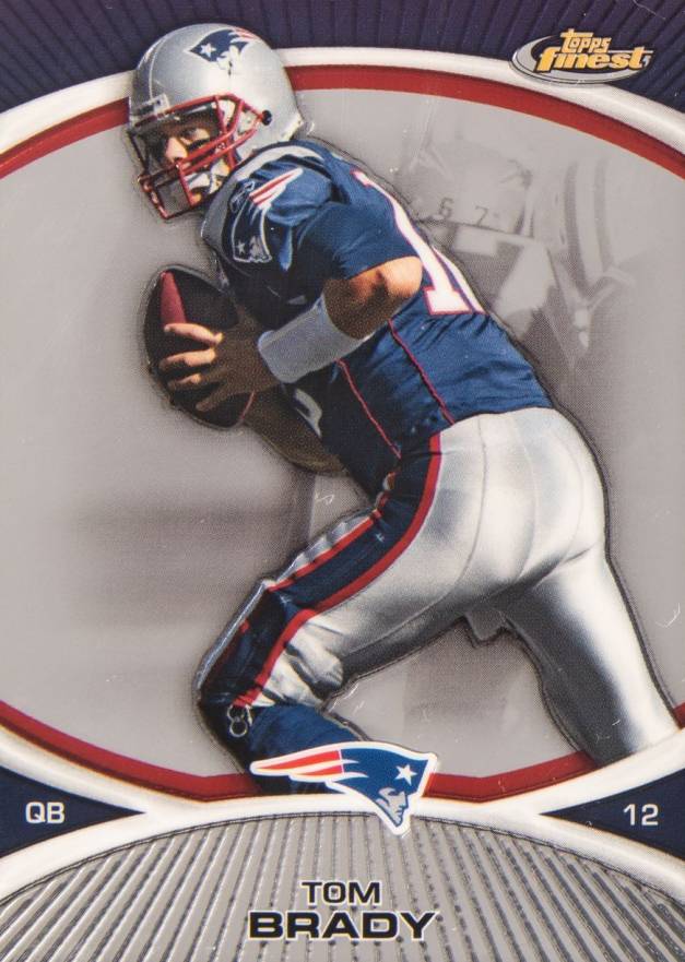 2010 Finest Tom Brady #40 Football Card