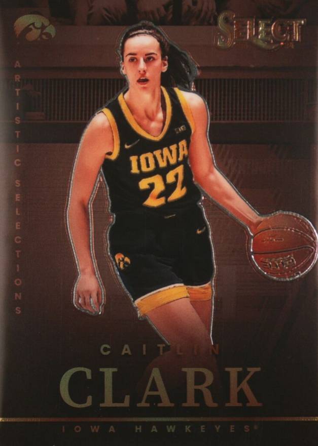 2024 Panini Caitlin Clark Collection Artistic Selection Caitlin Clark #AS1 Basketball Card