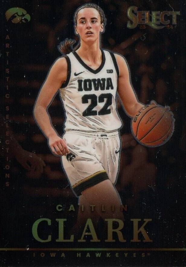 2024 Panini Caitlin Clark Collection Artistic Selection Caitlin Clark #AS2 Basketball Card