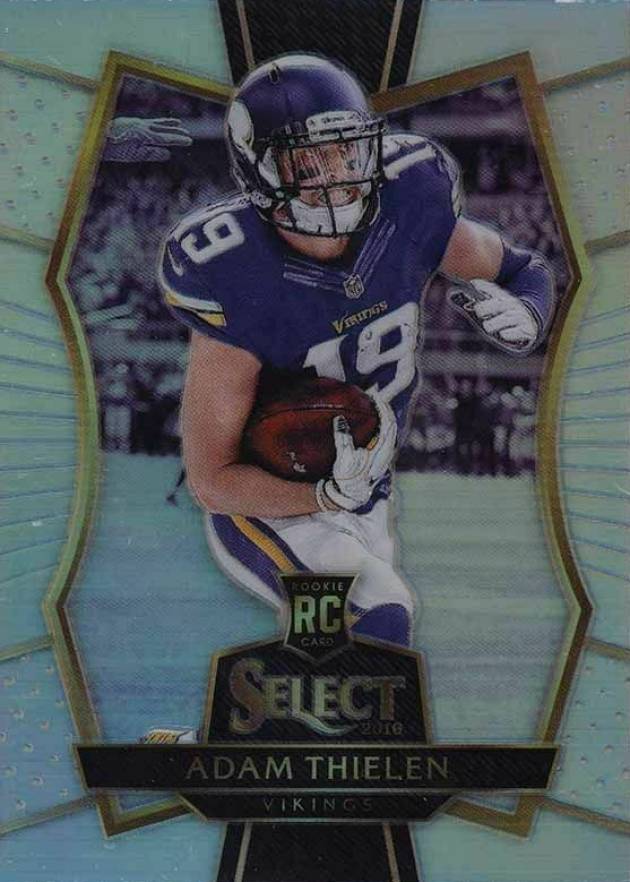 2016 Panini Select Adam Thielen #104 Football Card