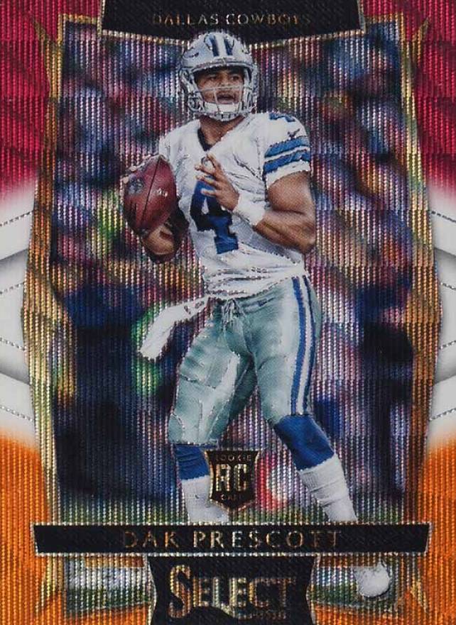 2016 Panini Select Dak Prescott #70 Football Card