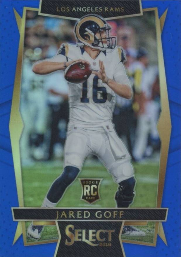 2016 Panini Select Jared Goff #63 Football Card