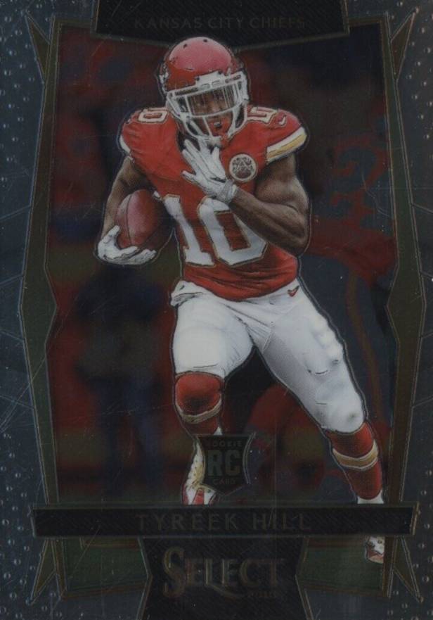 2016 Panini Select Tyreek Hill #65 Football Card