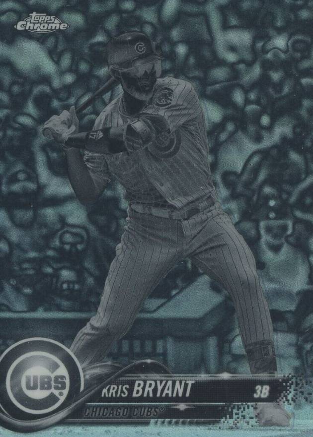 2018 Topps Chrome Kris Bryant #50 Baseball Card