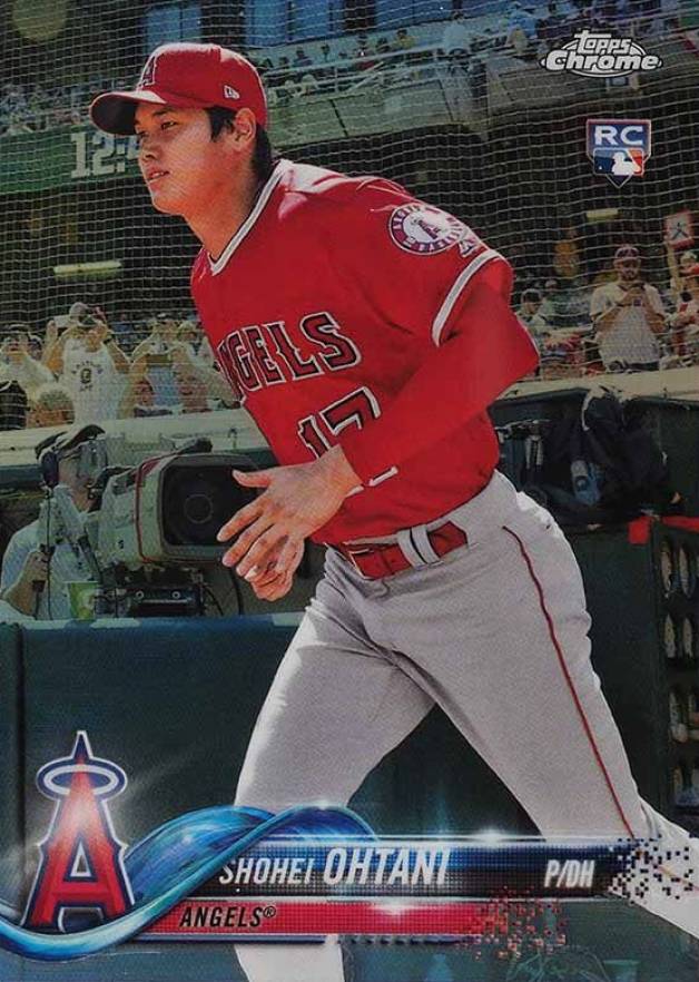 2018 Topps Chrome Shohei Ohtani #150 Baseball Card