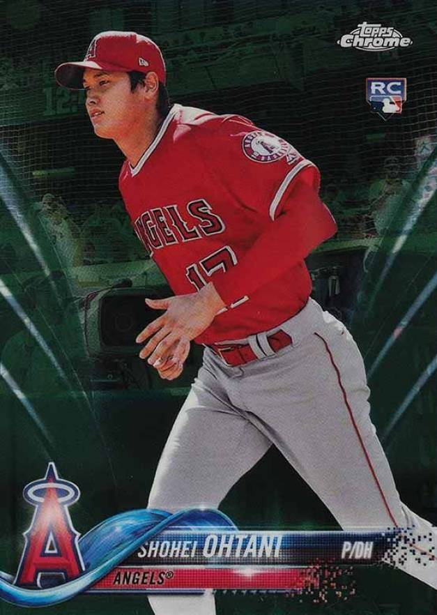 2018 Topps Chrome Shohei Ohtani #150 Baseball Card