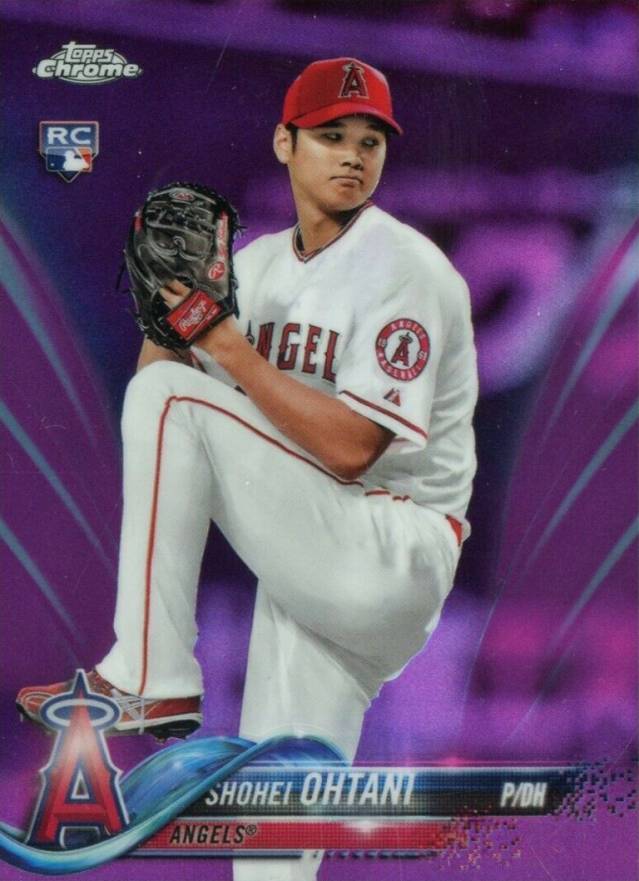 2018 Topps Chrome Shohei Ohtani #150 Baseball Card