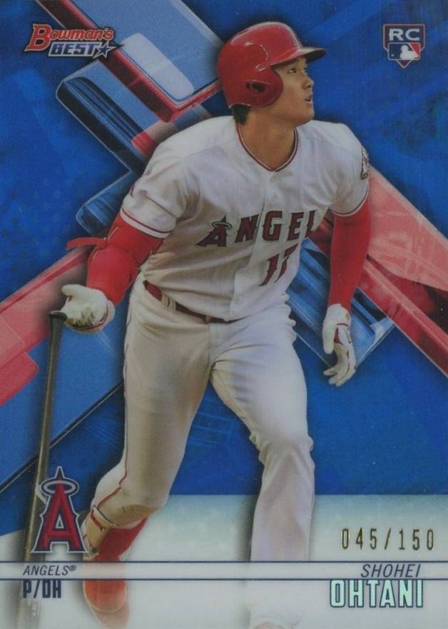 2018 Bowman's Best Shohei Ohtani #1 Baseball Card