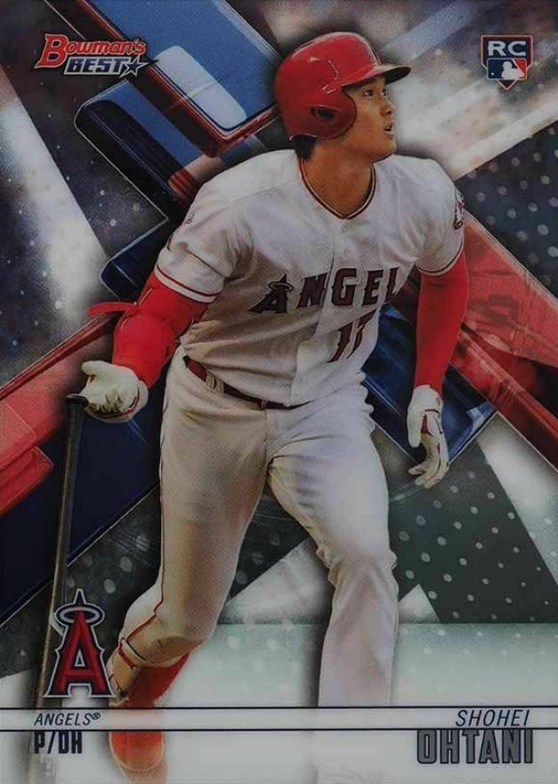 2018 Bowman's Best Shohei Ohtani #1 Baseball Card