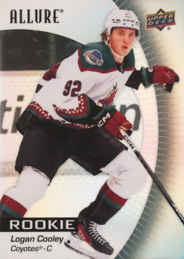 2023 Upper Deck Allure Logan Cooley #106 Hockey Card